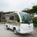 23 passager carro resort elétrico / ônibus de turismo / turista carro elétrico com porta usada arear cênica